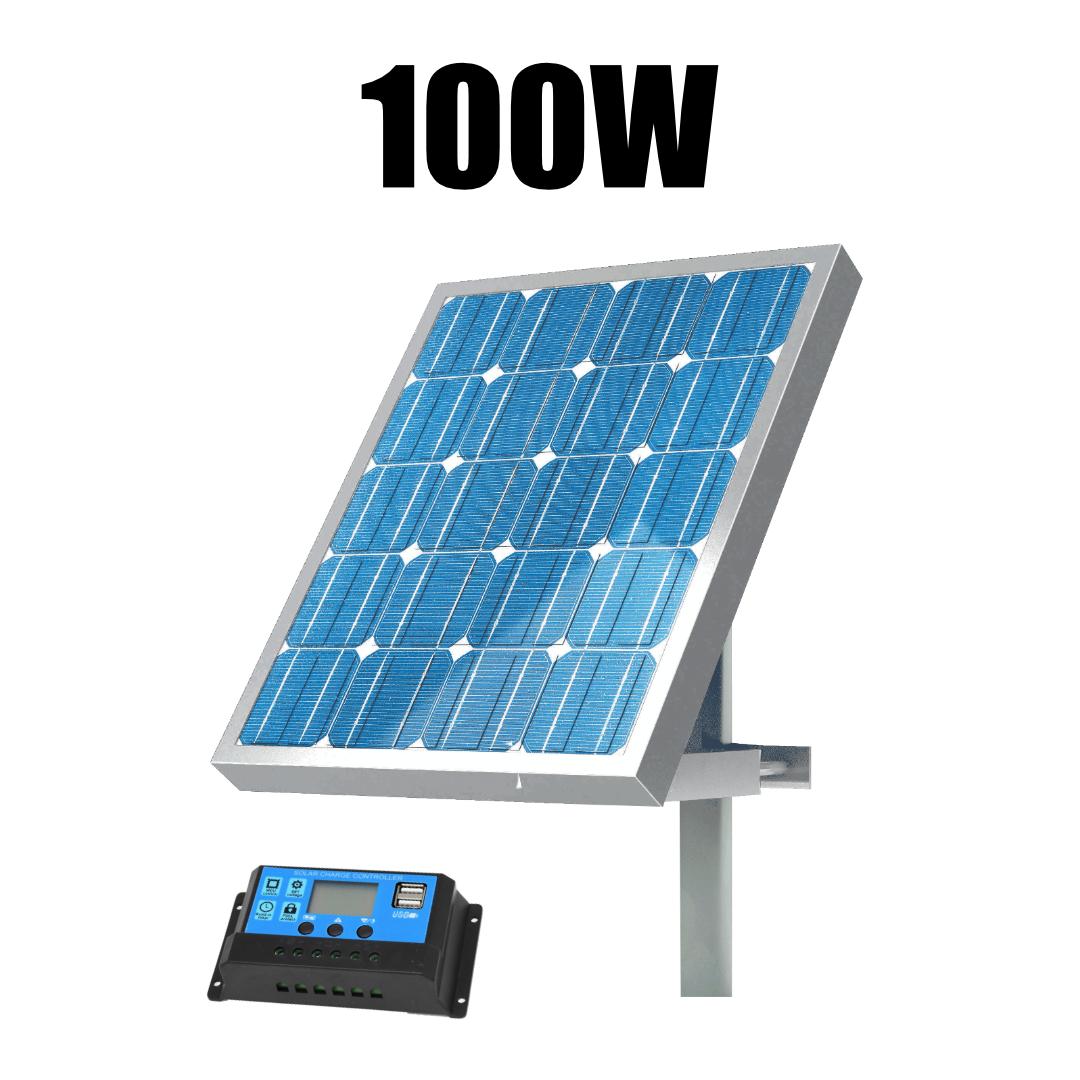 Panou solar gard electric cu suport si regulator NEXON 100W