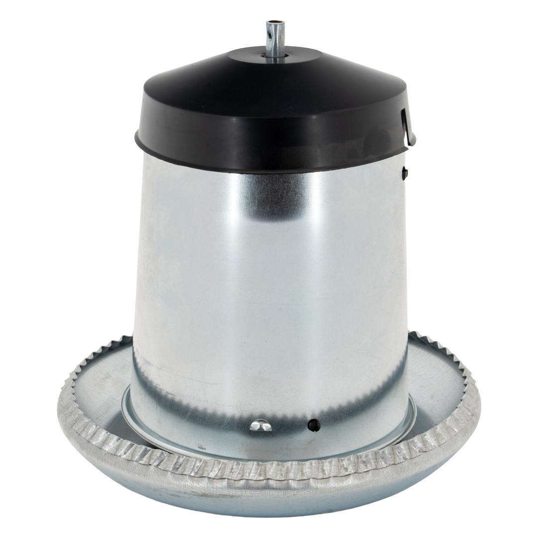 Hrănitoare metalică 5L pentru pui și găini