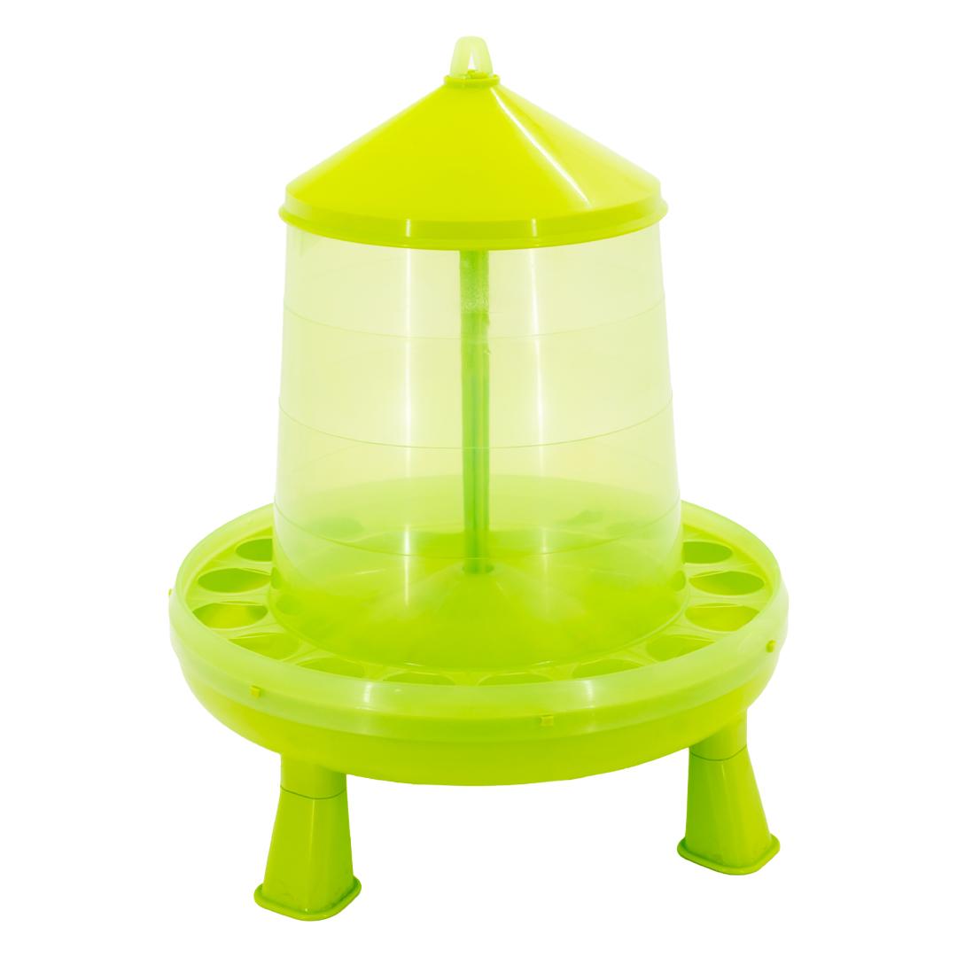 Plastic feeder with support legs for chicks and hens 2.4 L