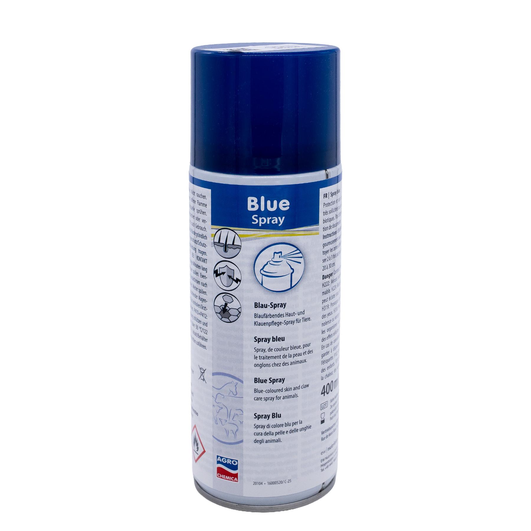 Spray albastru dezinfectare animale 400ml