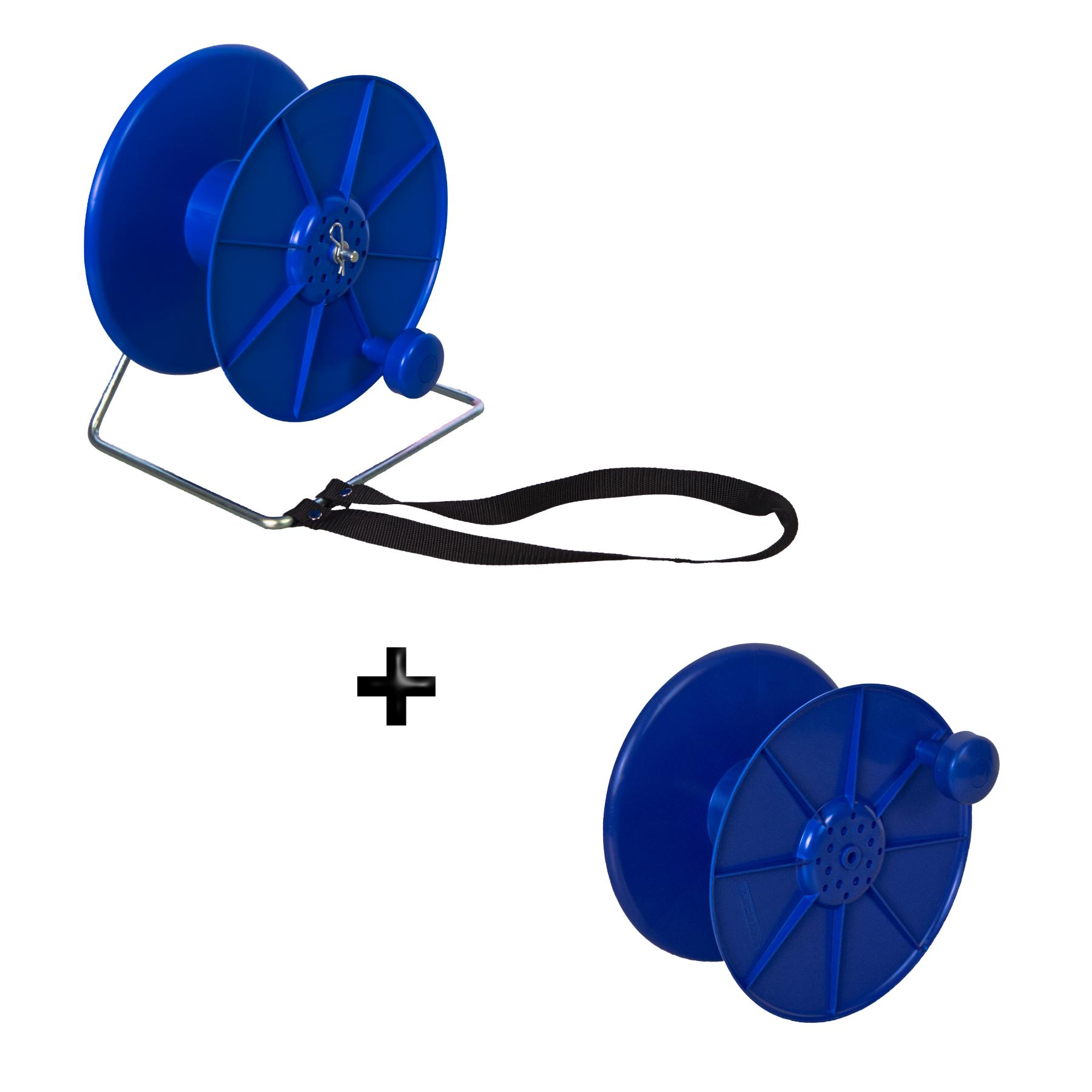 Derulator tambur fir gard electric cu centura NEXON cu bobina de schimb