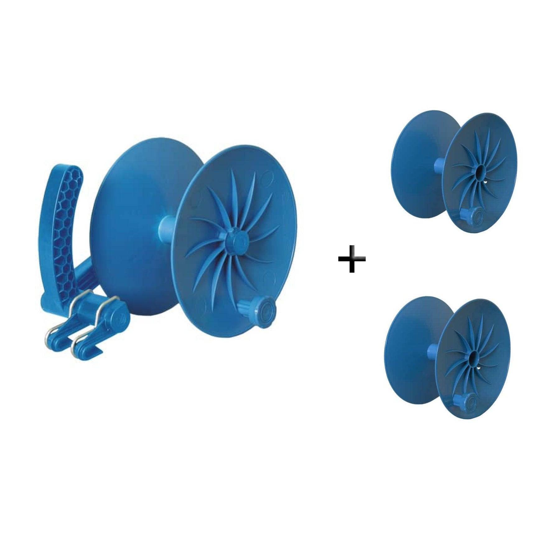 Derulator tambur fir gard electric NEXON cu 2 bobine de schimb