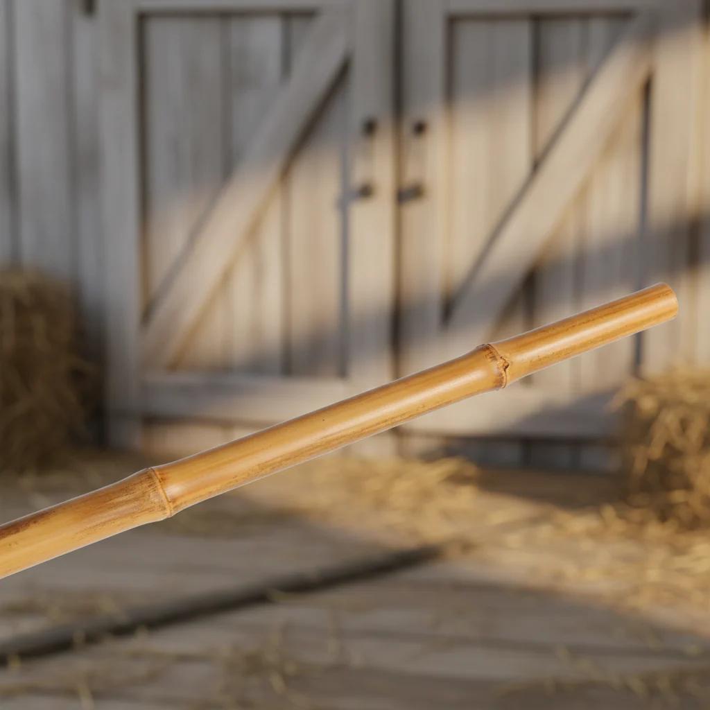 Bamboo broom handle 100 cm – light and durable