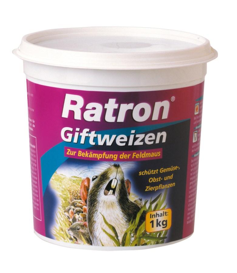 Ratron Poisoned Wheat – 1 kg, fast-acting bait against field mice