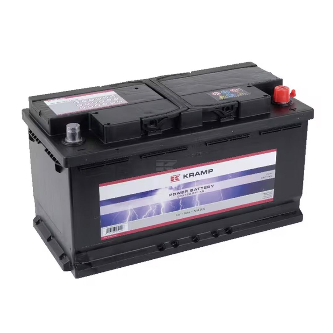 12V 90Ah 720A Kramp akkumulátor gépekhez és villanypásztorhoz