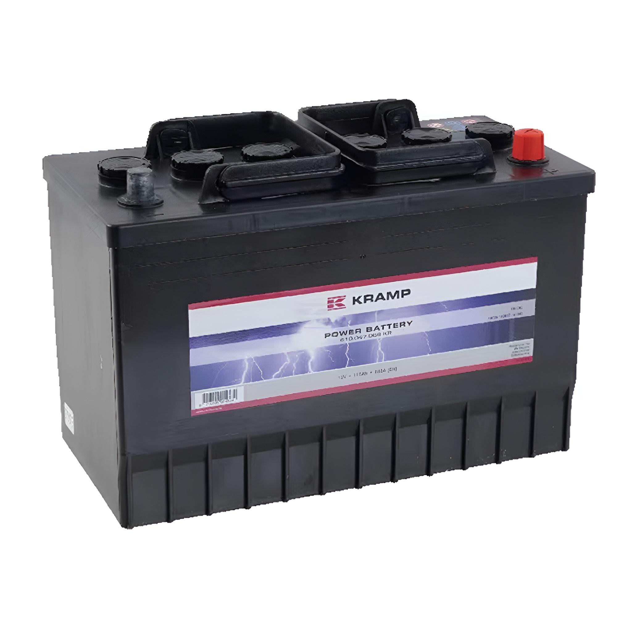 12V 110Ah 680A Kramp Battery for Electric Fence and Machinery
