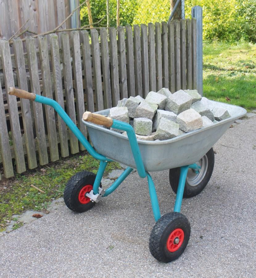 Stabilizer Wheels for Wheelbarrow – retrofit kit, 25 cm
