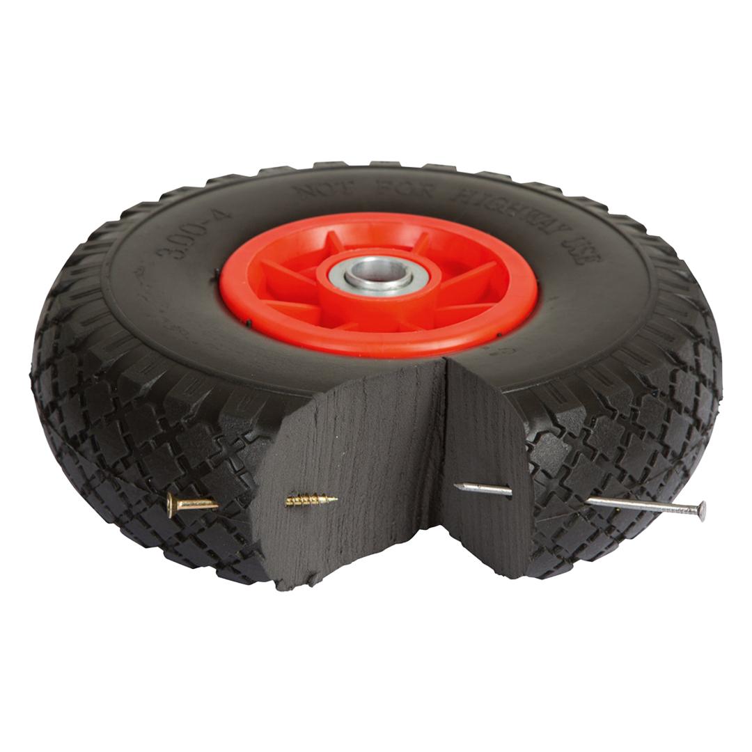Stabilizer Wheels for Wheelbarrow – retrofit kit, 25 cm
