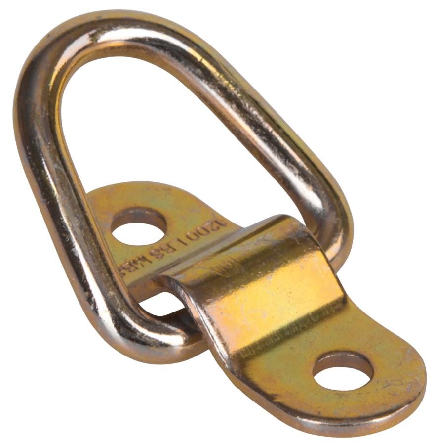 Rögzítő gyűrű füllel – 58 × 20 mm, horganyzott acél