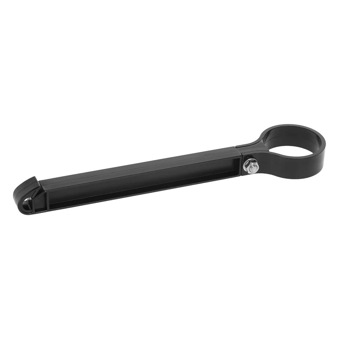 NEXON villanypásztor szigetelő Ø48 mm / Ø60 mm oszlophoz, 25 cm távtartóval