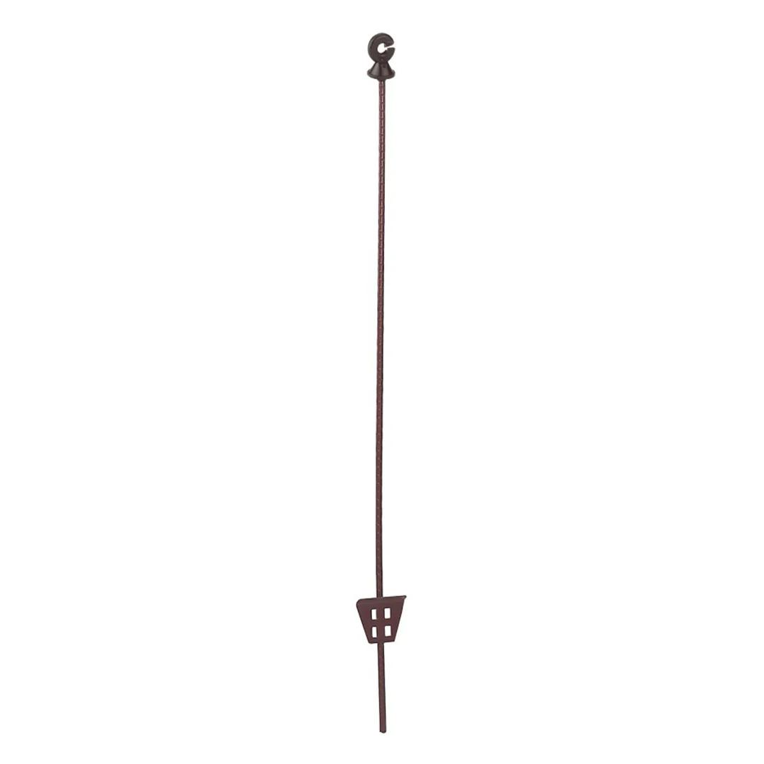 Spring steel oval post 11x5mm 106cm brown