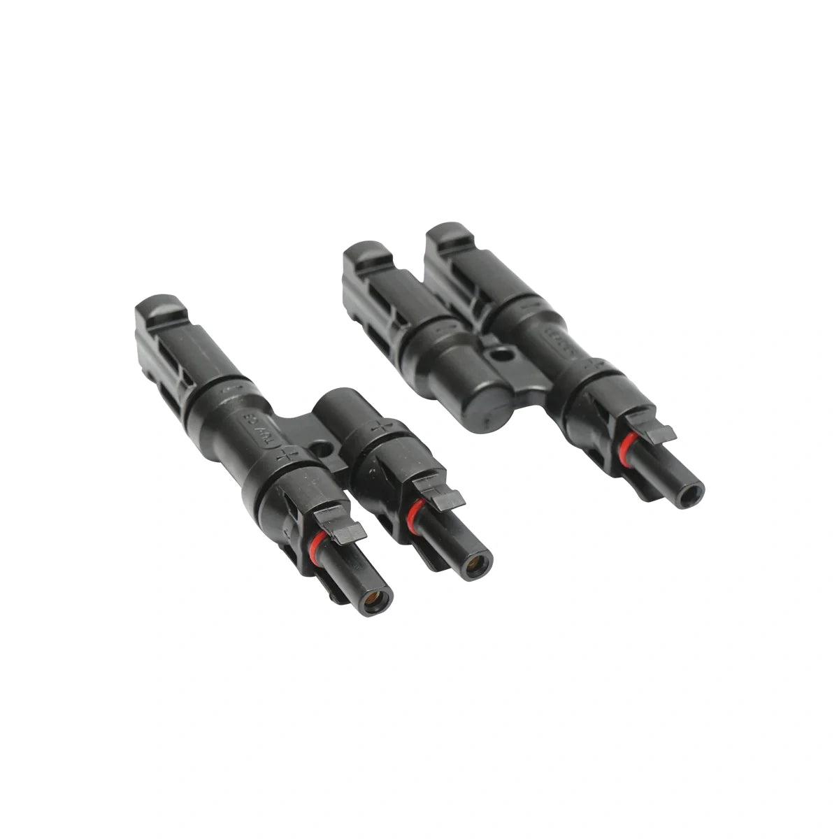 2in1 MC4-Y-2 Connector Set for Solar Panel