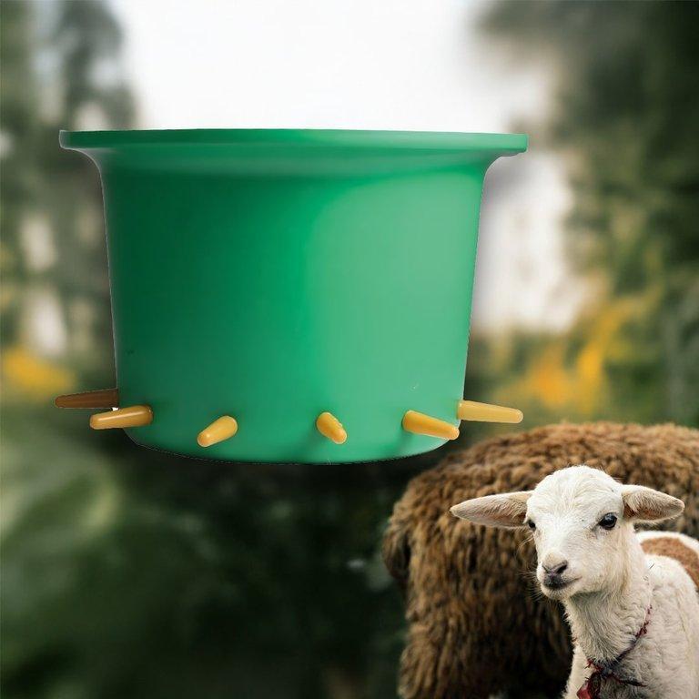 Adapatoare galeata cu 6 suzete - 12 L