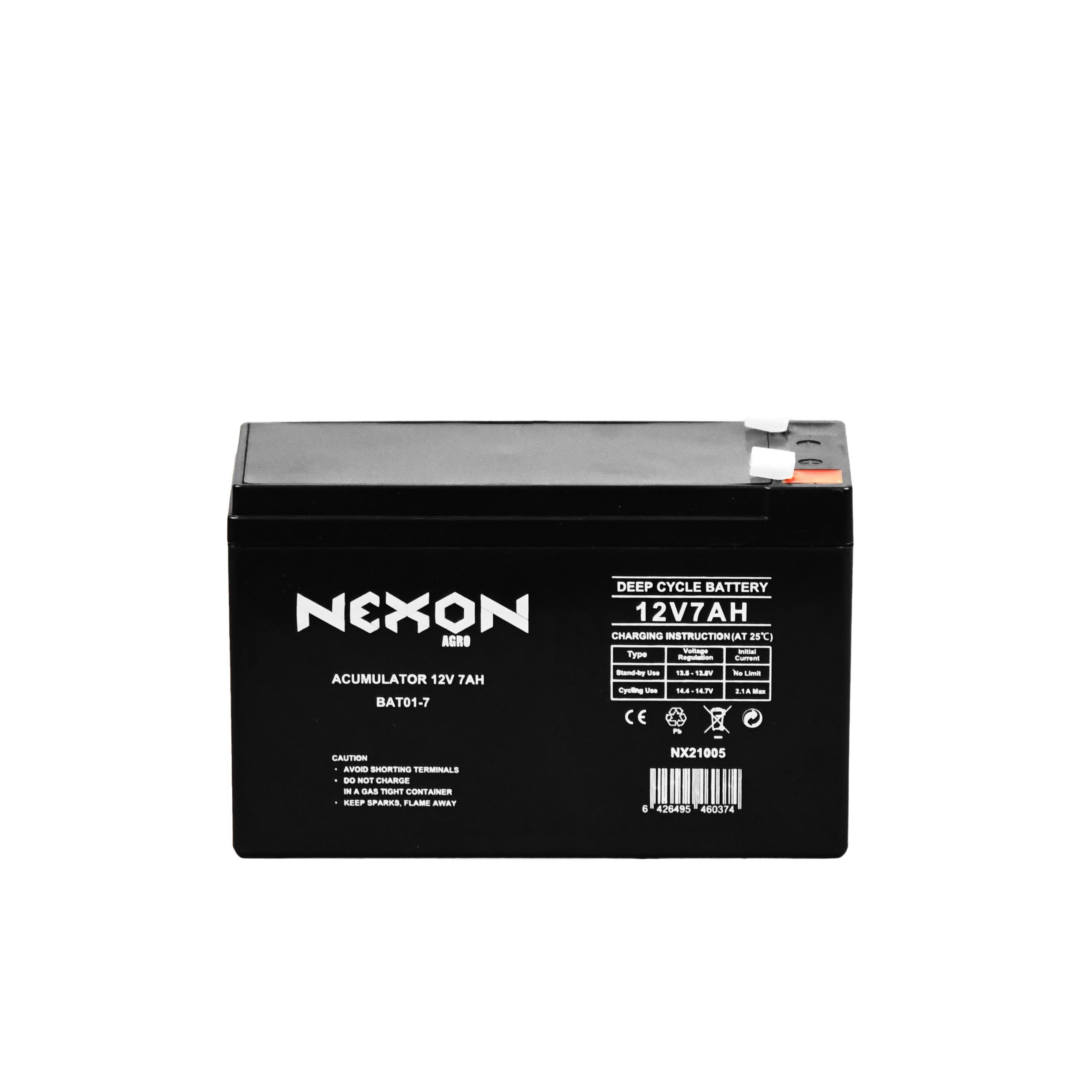 Baterie solara, plumb acid 12V 7Ah NEXON