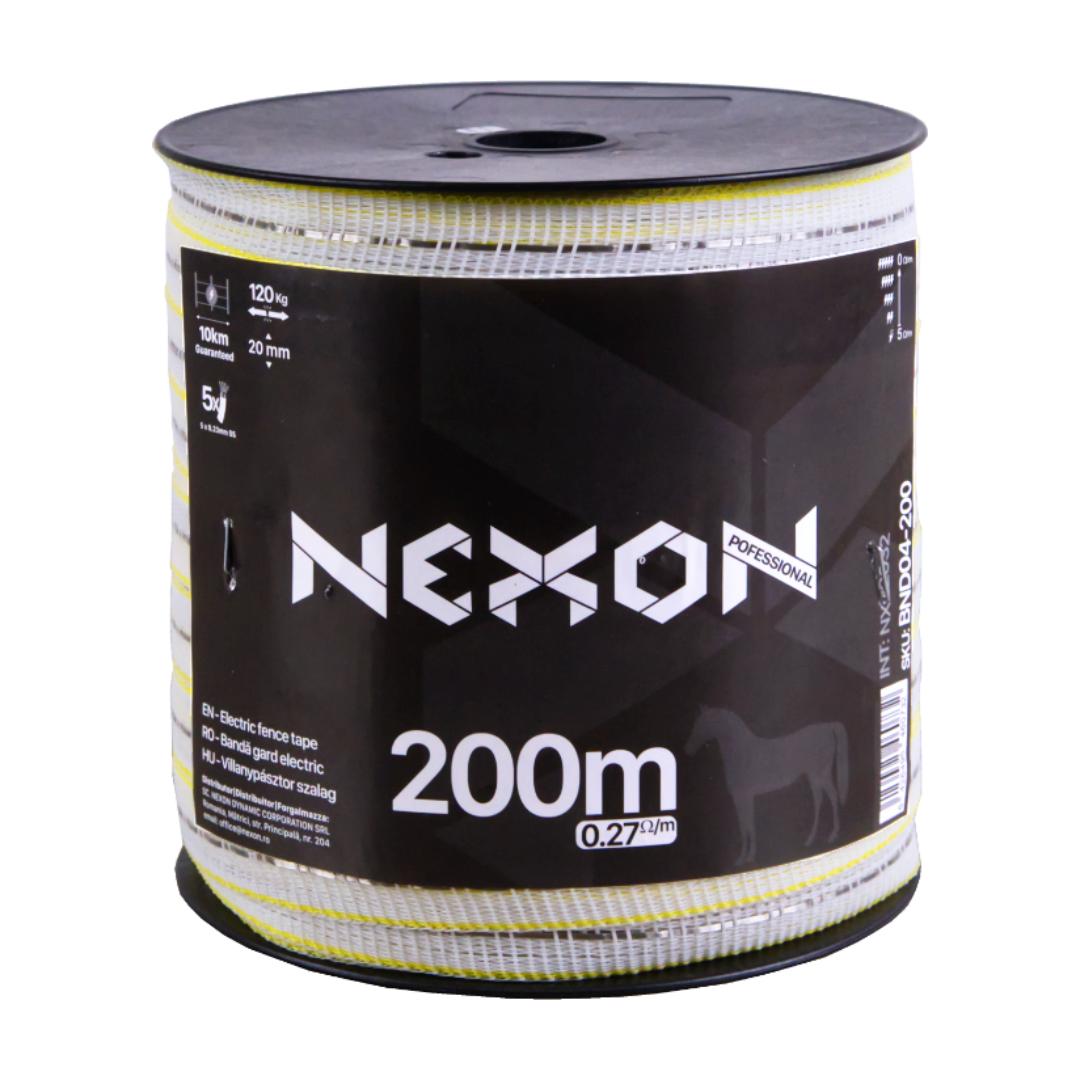 Electric Fence Tape NEXON VISIBLE 20mm 200m 5-strand 100kg