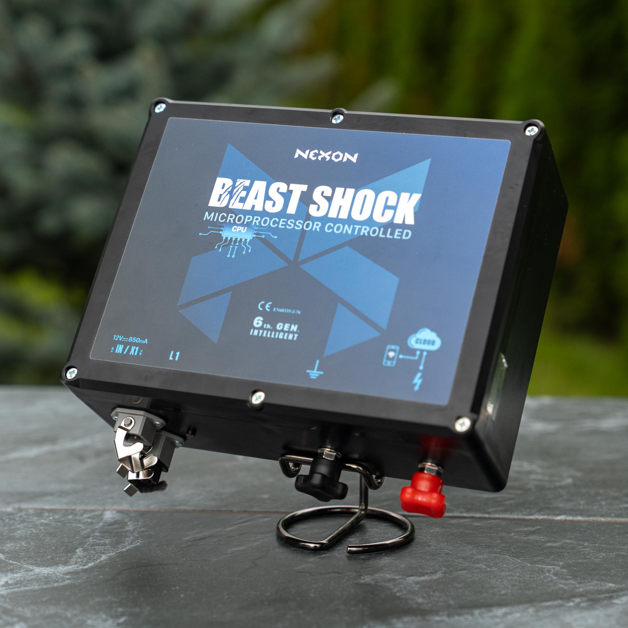 NEXON BeastShock 6. generációs villanypásztor készülék – 10J – GPS