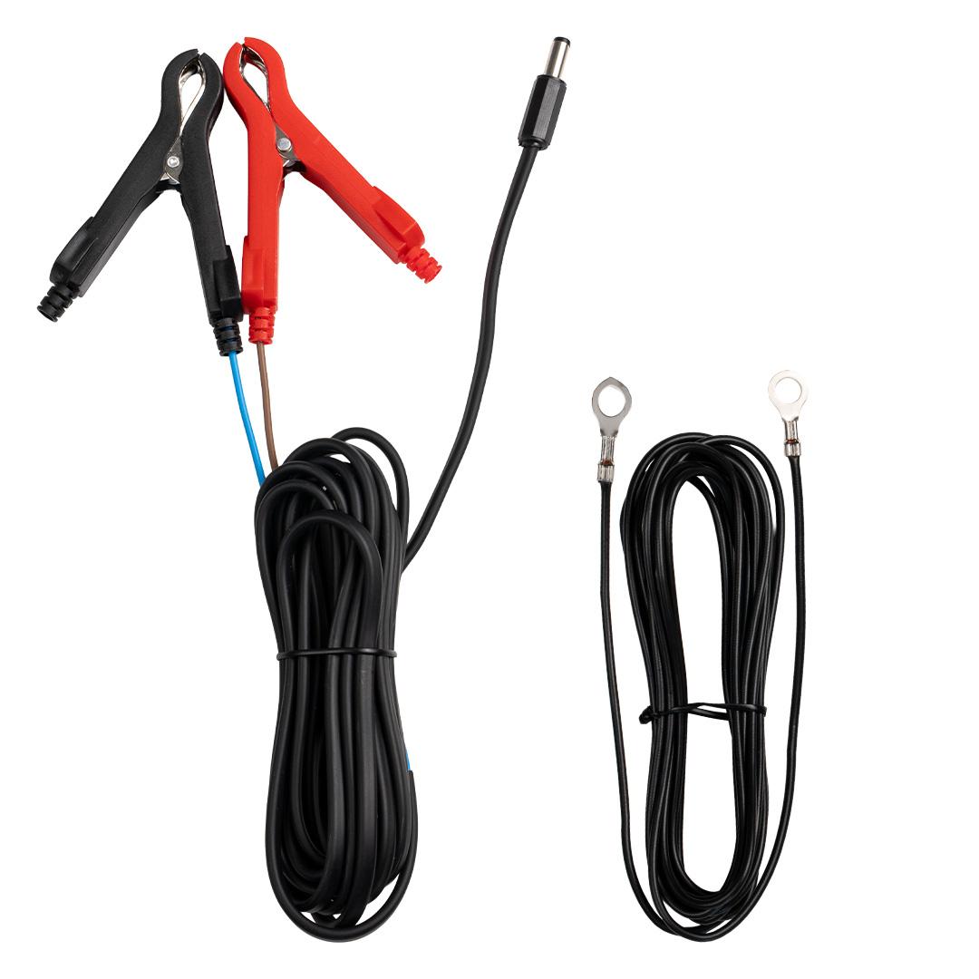 Set cablu alimentare NEXON clemă crocodil – Jack, 3m cu cablu de împământare