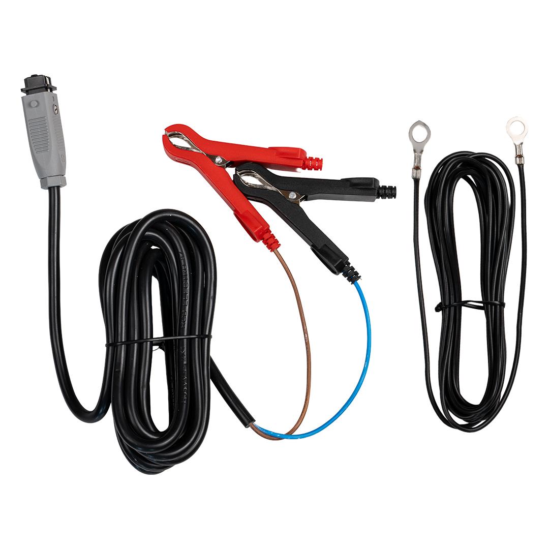 Set cablu alimentare NEXON clemă crocodil - STAS 3m