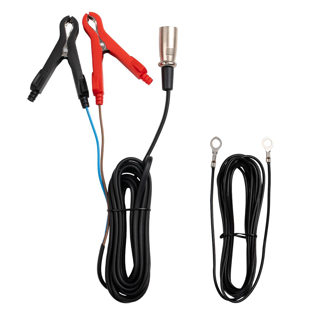 Kroki-XLR 3m Power & Ground Cable Set for NEXON Electric Fences