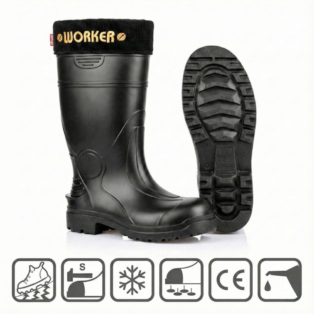 NEXON Worker munkacsizma acélbetéttel és acél talplemezzel