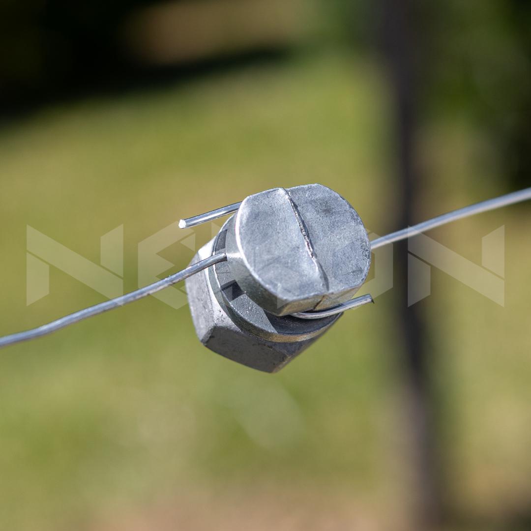 Villanypásztor NEXON drót csatlakozó, csavarral és anyával