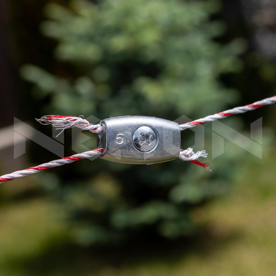 Conectori pentru gard electric, cu surub si piulita incorporata - NEXON
