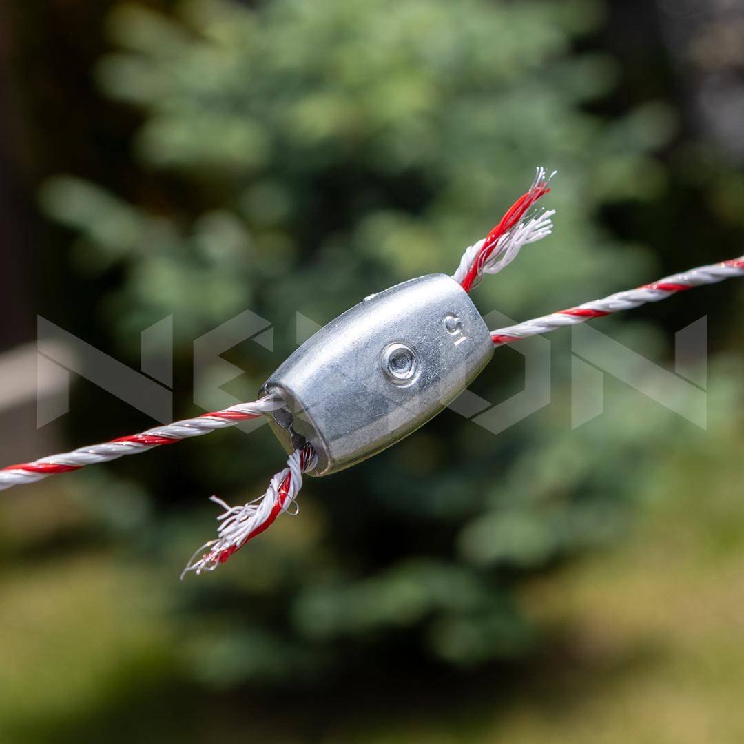 Conectori pentru gard electric, cu surub si piulita incorporata - NEXON