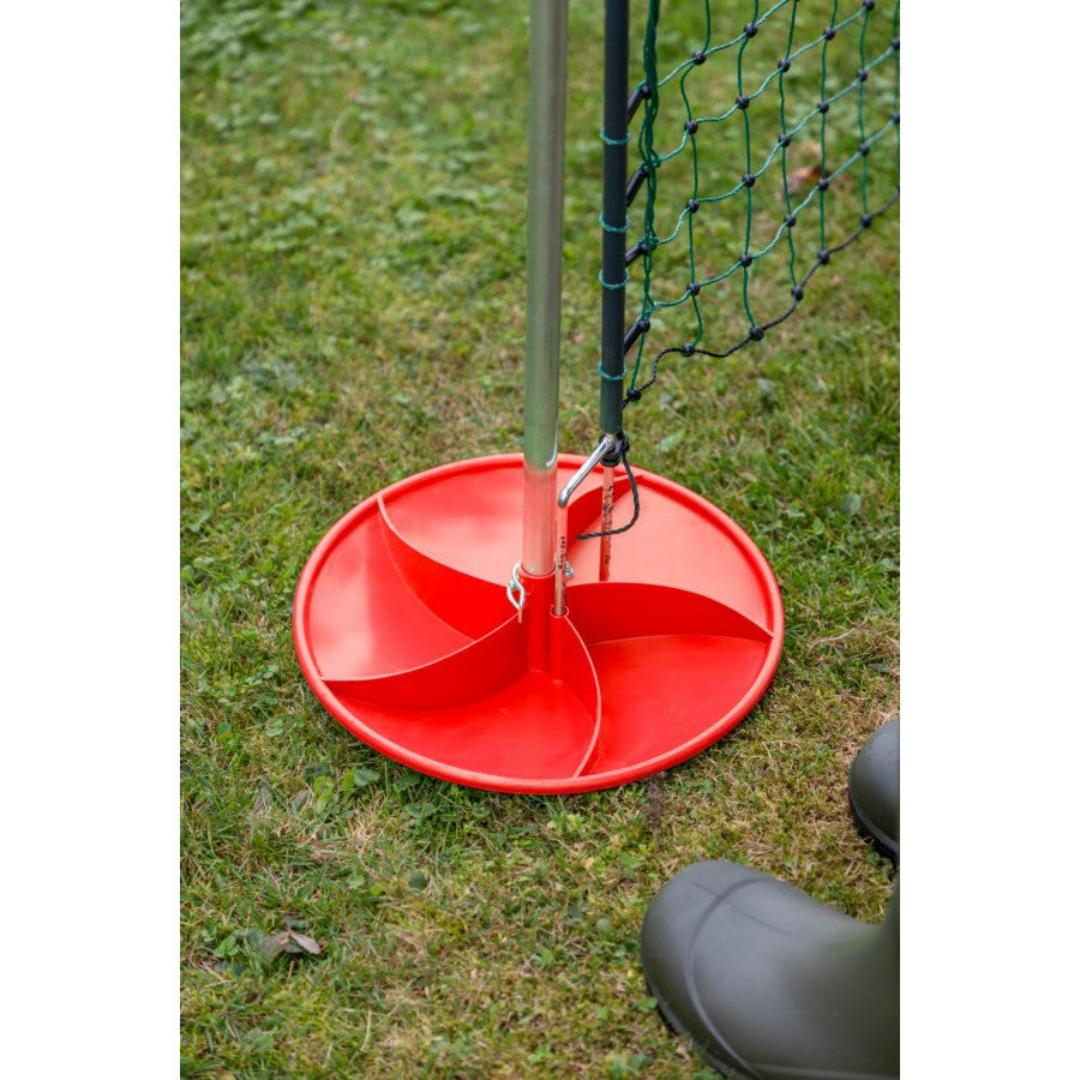 Derulator pentru plasa gard electric