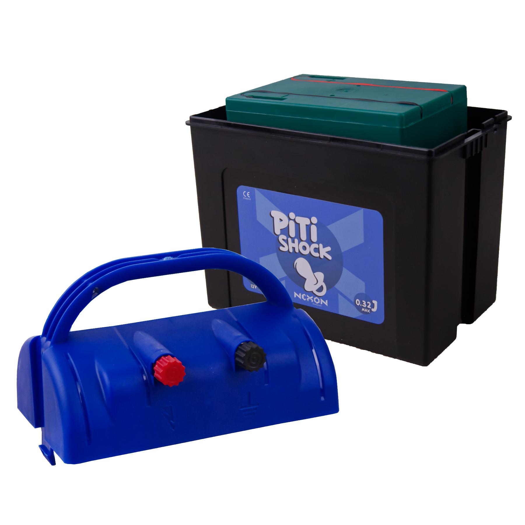 NEXON PitiShock Electric Fence Energizer – 0.32J (9–12V)