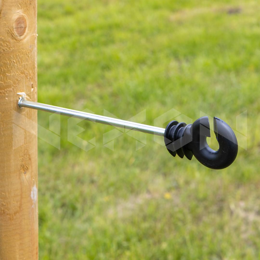 Izolator gard electric NEXON distantare 25cm, stalpisor lemn
