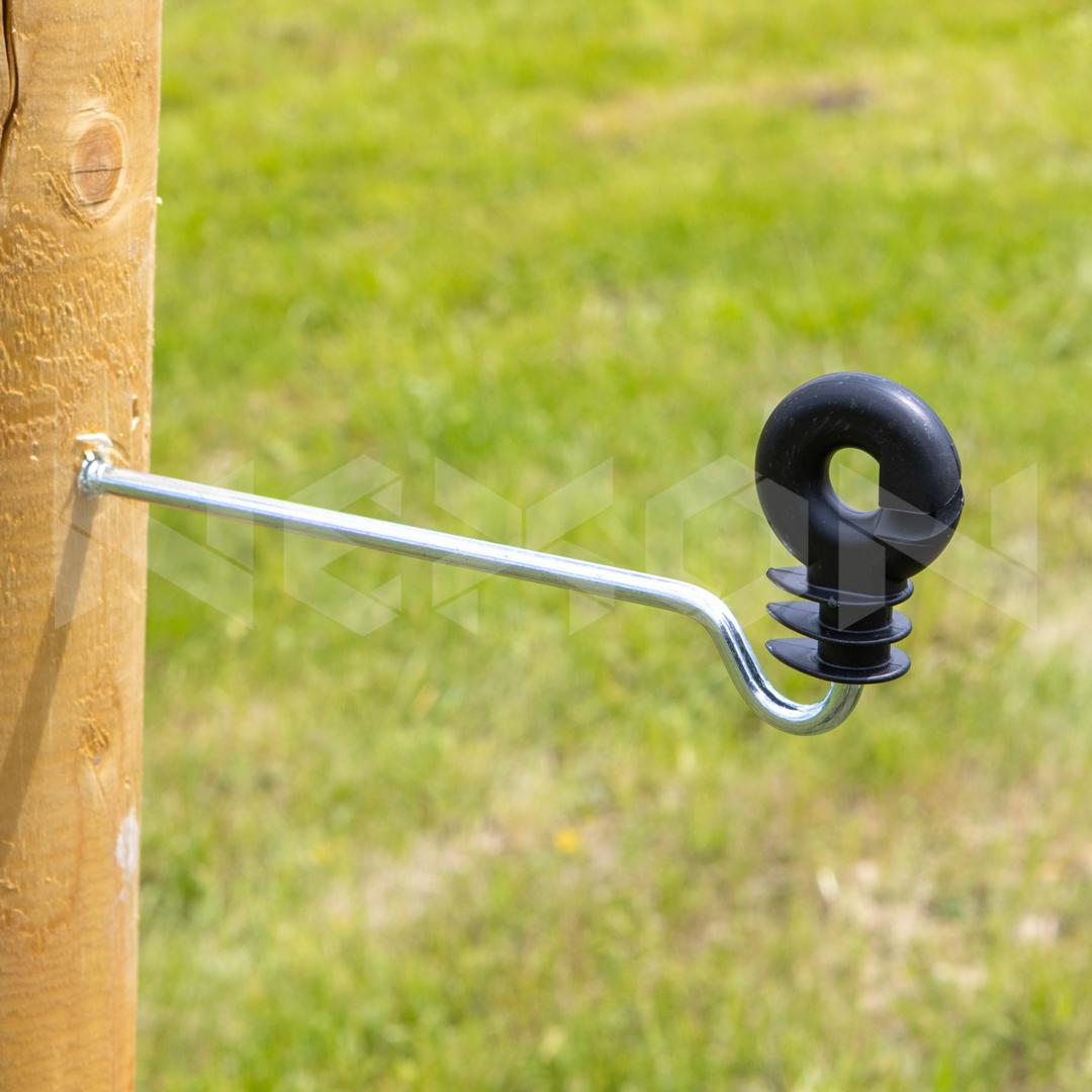 Izolator gard electric NEXON distantare 21cm, stalpisor lemn