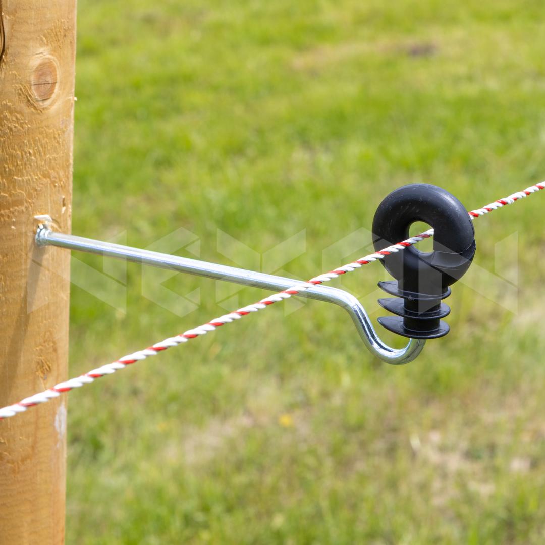 Izolator gard electric NEXON distantare 21cm, stalpisor lemn