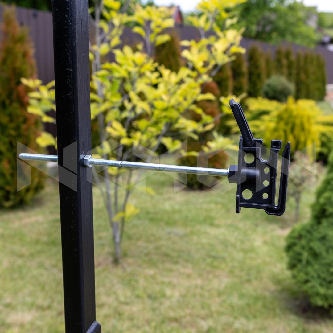 Izolator distantare cu surub metric pentru gard electric, 200mm, 10 buc - NEXON