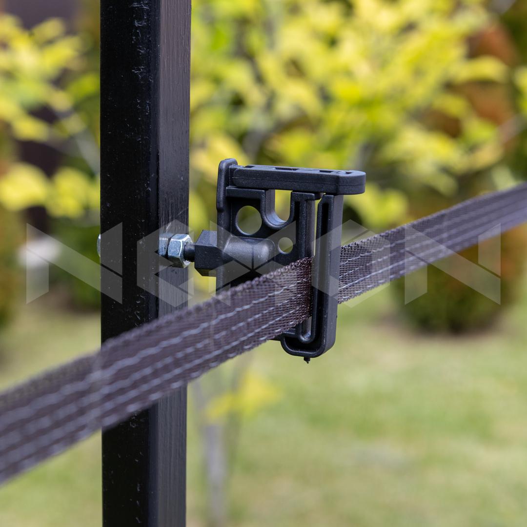 Izolator pentru banda gard electric metric pentru fier NEXON