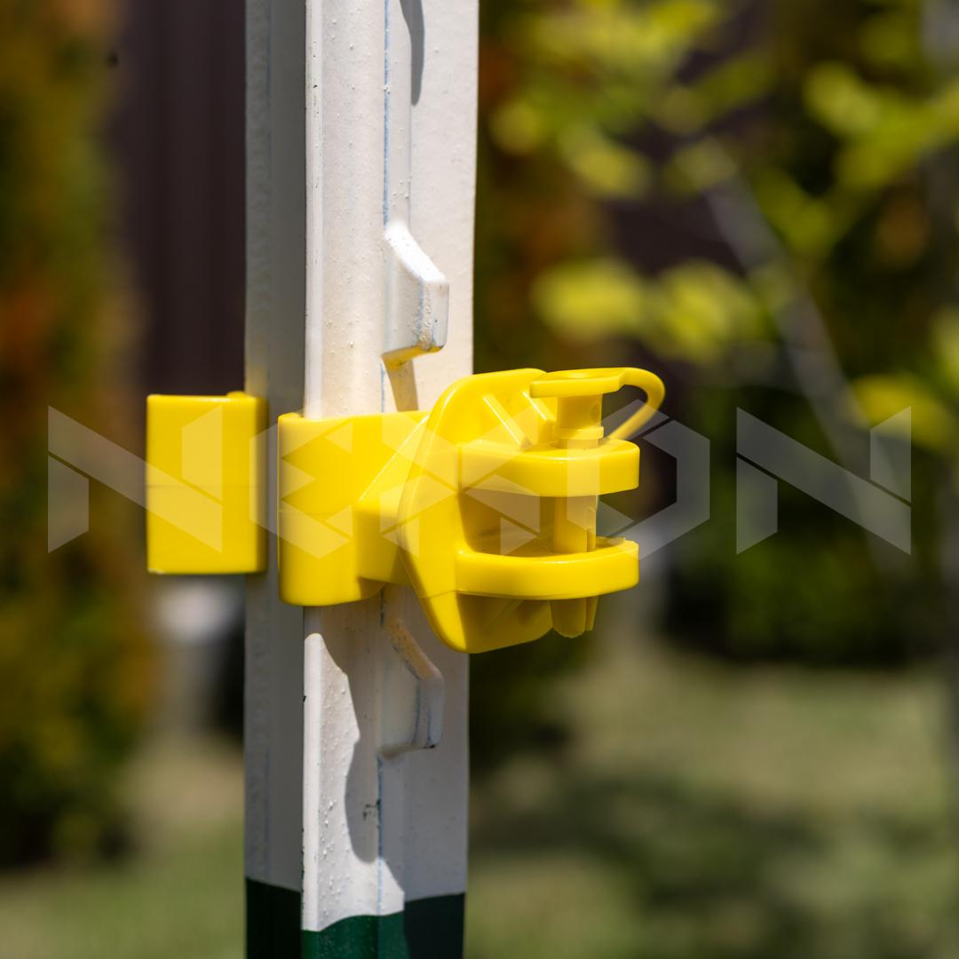 NEXON T-Post Villanypásztor Szigetelő Moduláris Sárga