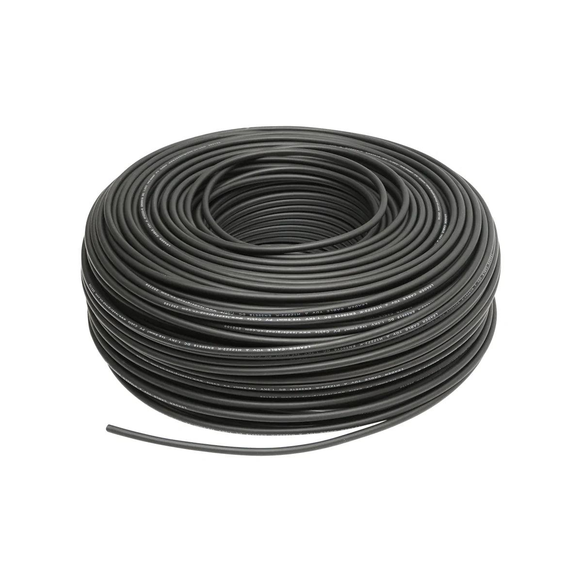 Cable for Solar Panel 6mm Black (per meter)