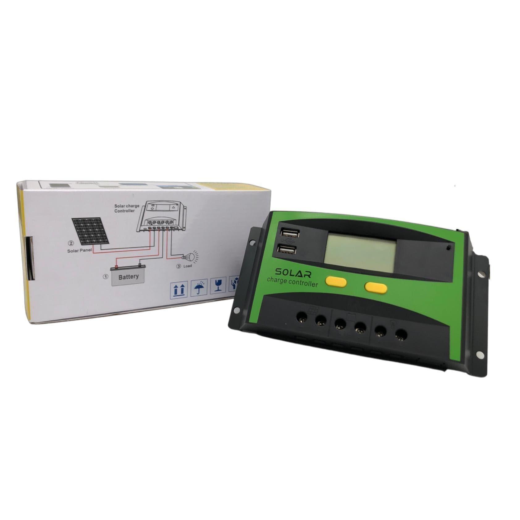 Controler Solar NEXON 30A 12V/24V cu 2x port USB NEXON