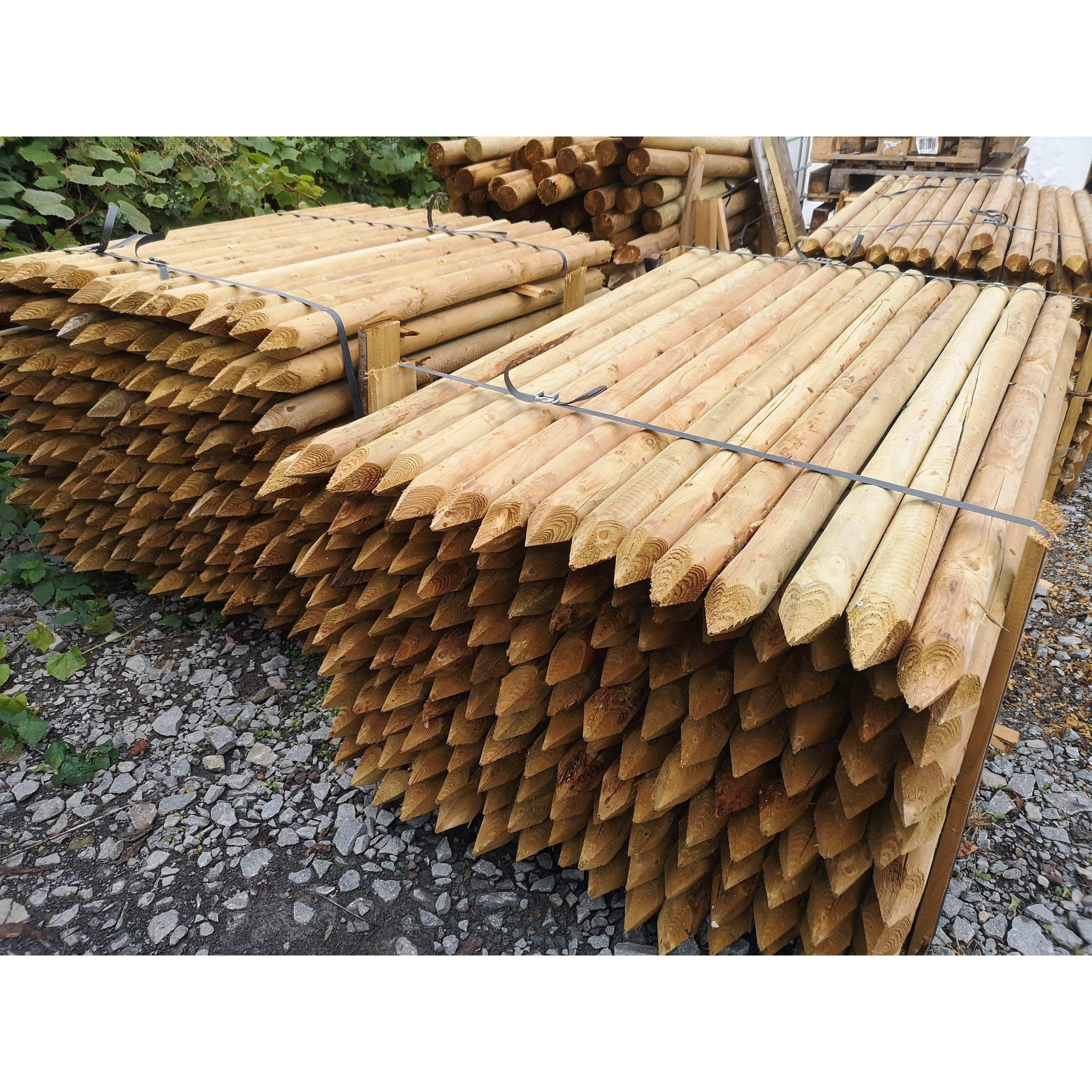 NEXON Wooden Posts for Electric Fence