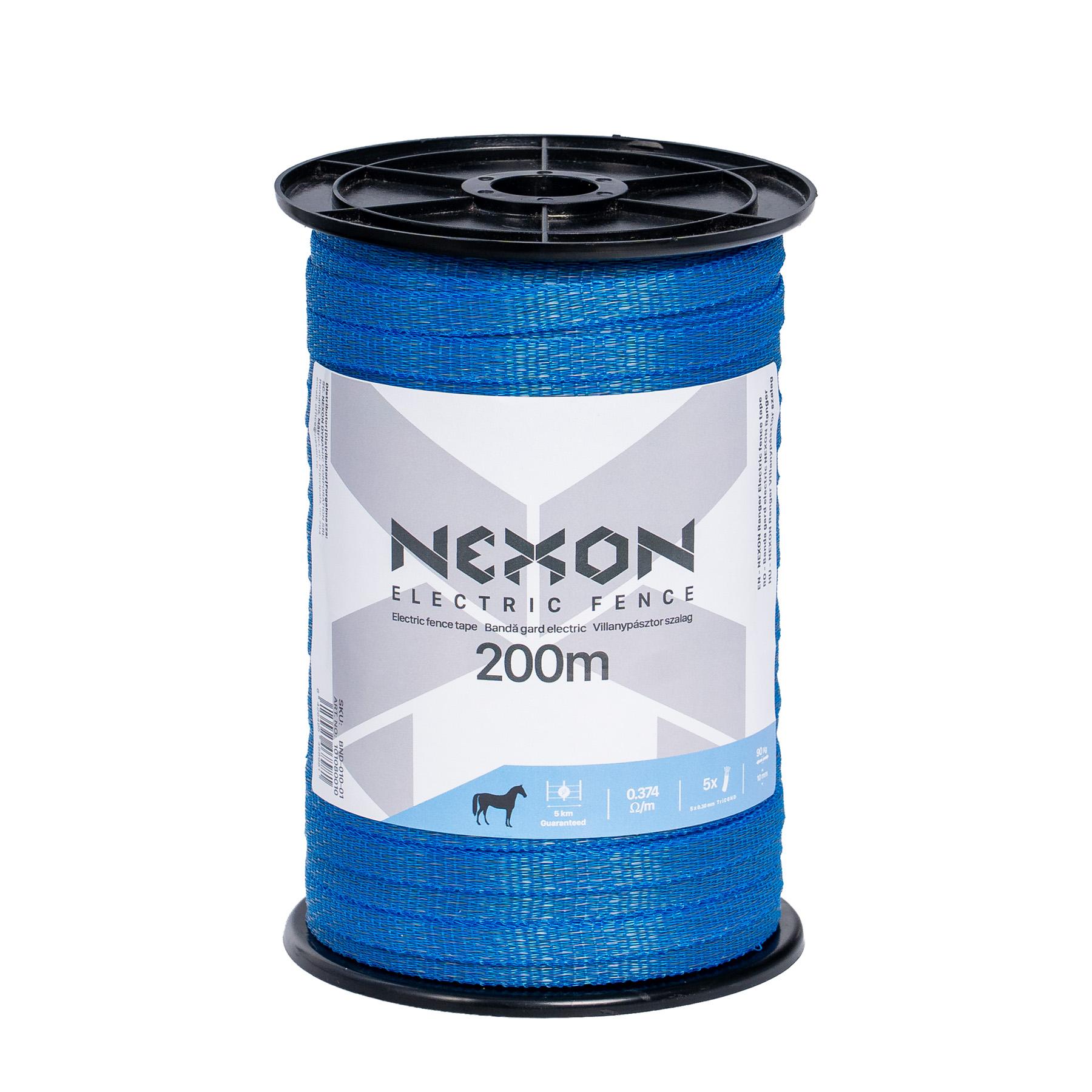 NEXON RANGER Villanypásztor szalag 200m 4 fémszál 80kg