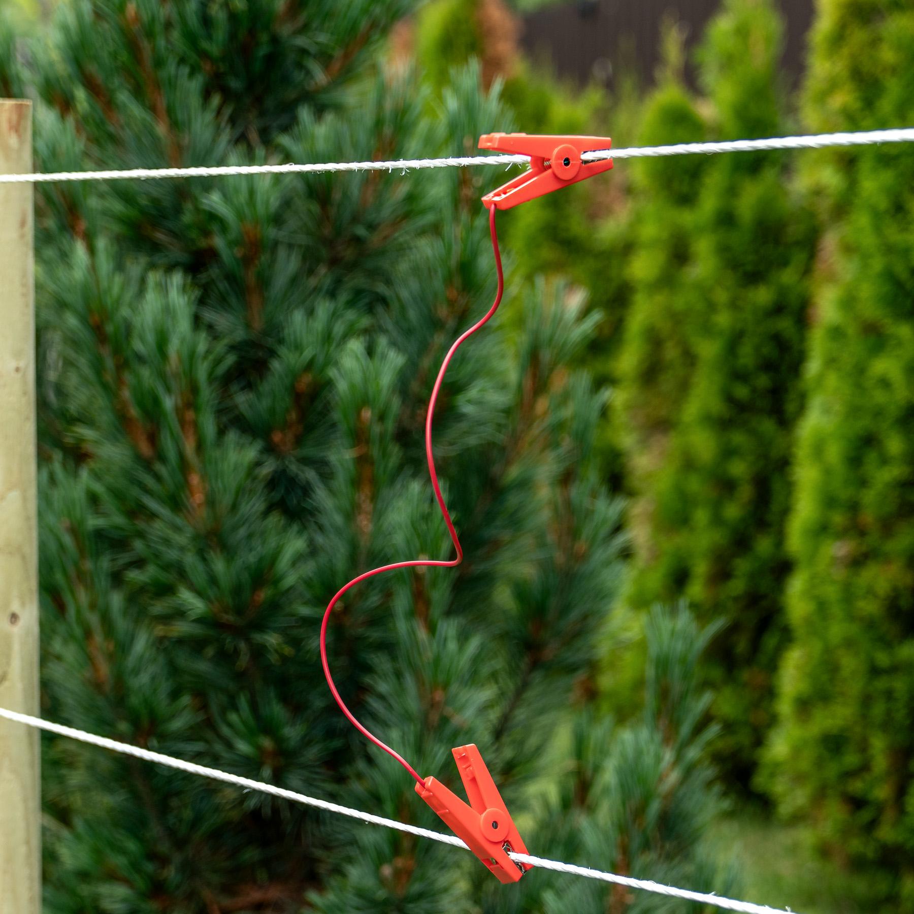 Cuplaj fir gard electric de tip clește crocodile (de tip fir - fir)