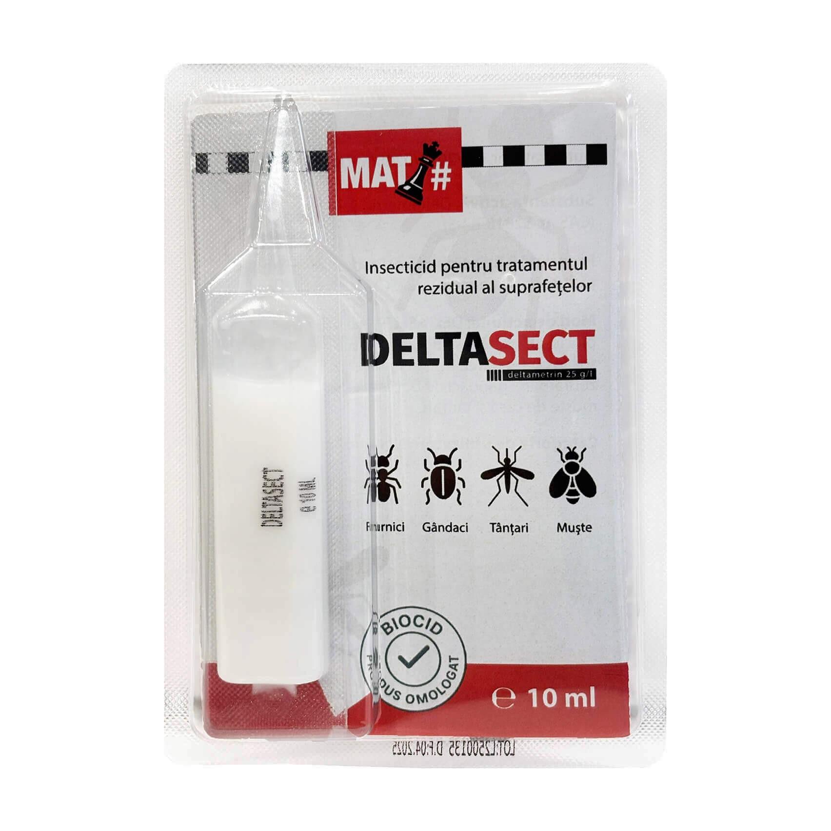 DELTASECT rovarirtó – 10 ml, kontakt hatású