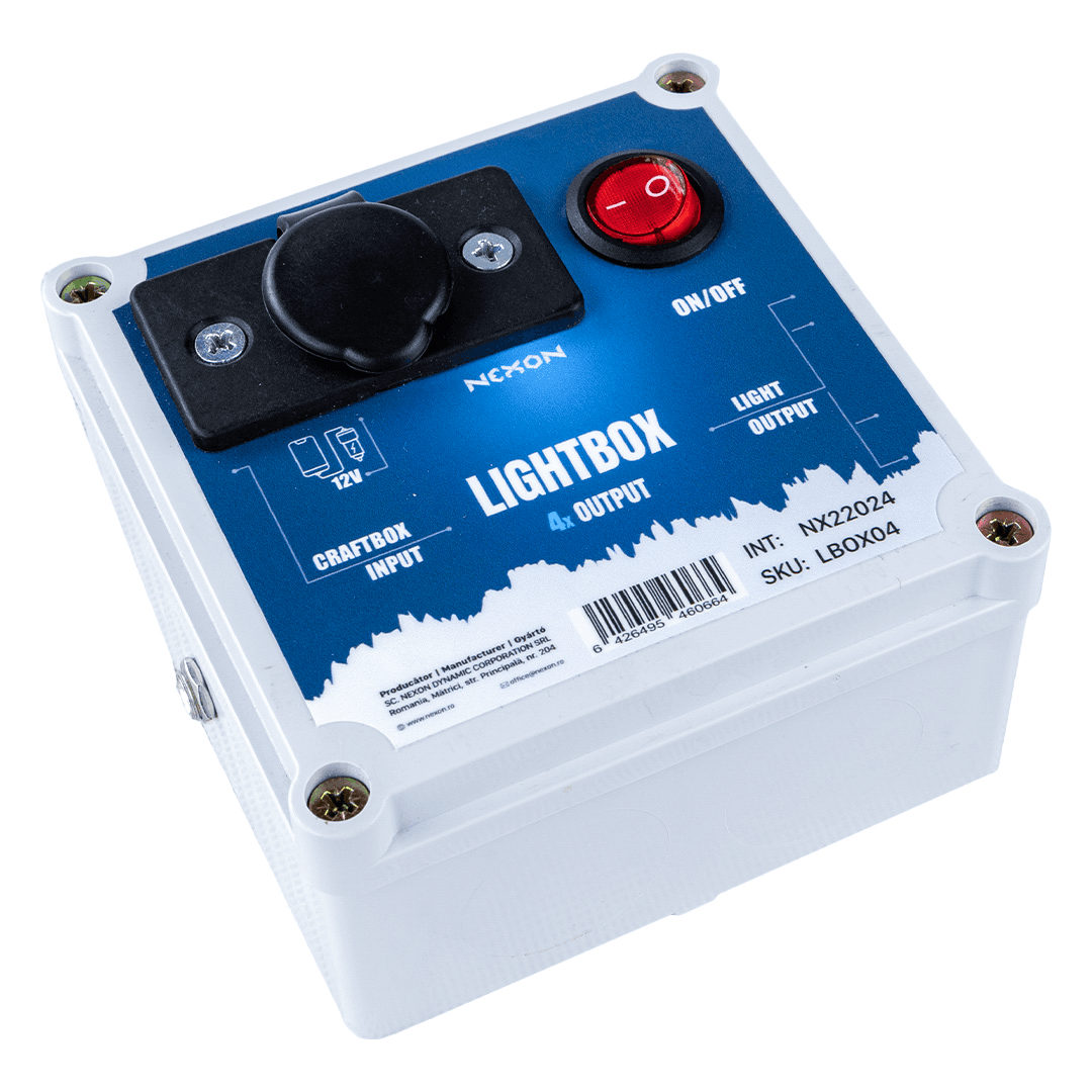 Modul NEXON LIGHTBOX cu 5 iesiri pentru Sistem de iluminat