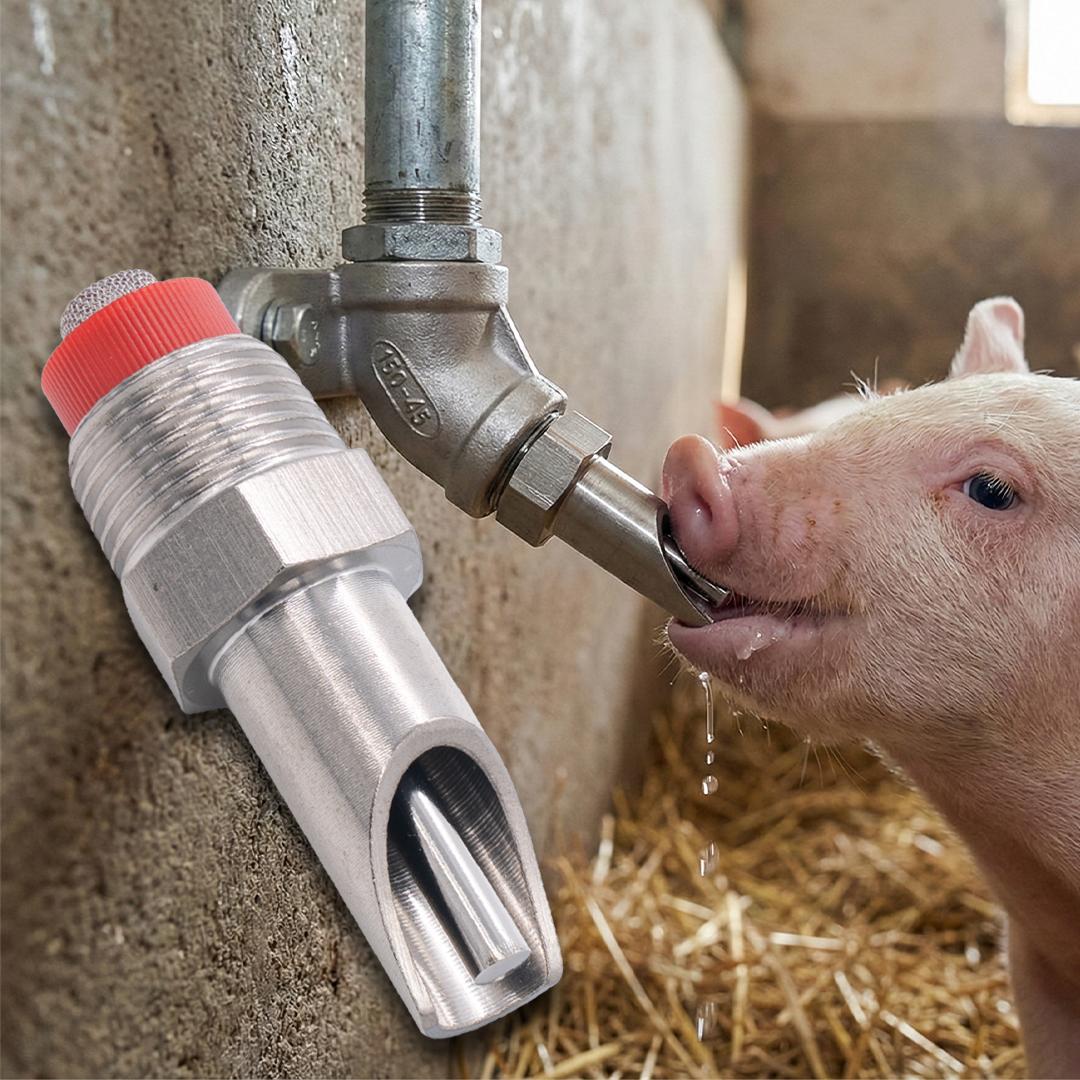 Steel Pig Drinking Nipple 1/2”