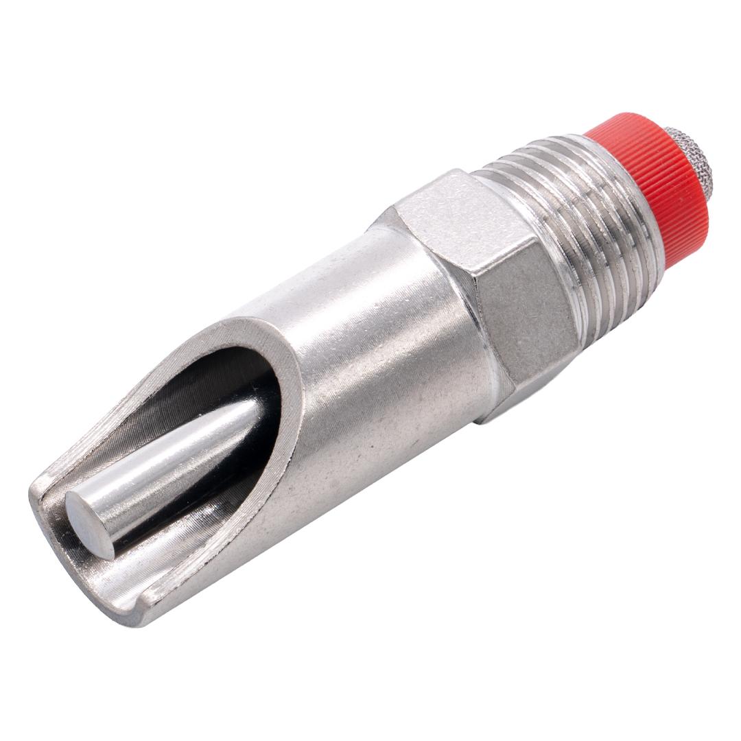 Rozsdamentes acél itató szelep sertésekhez 1/2” – nagy méret