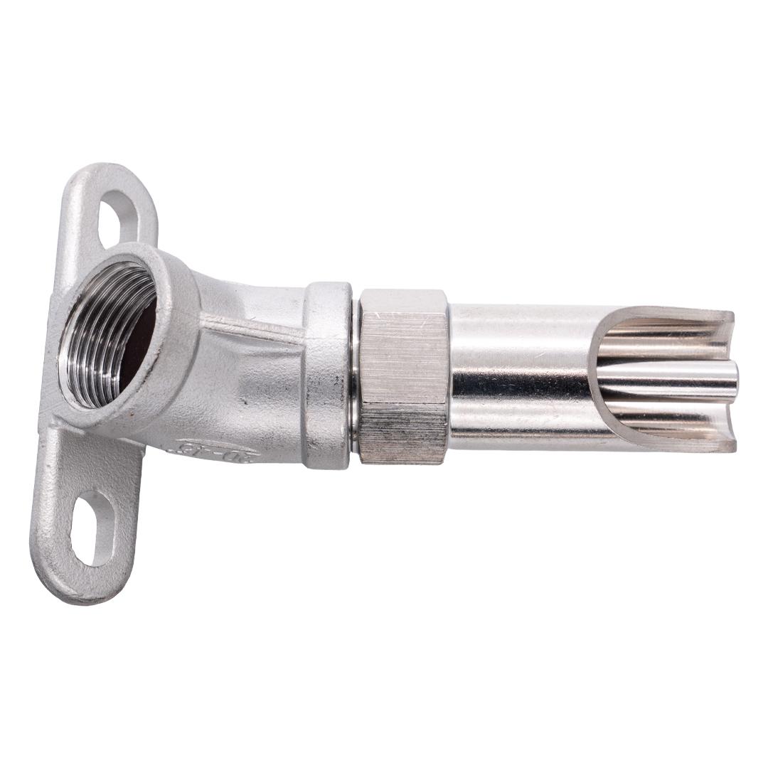 3/4"-os sertés itatószelep szett 45°-os könyökcsatlakozóval