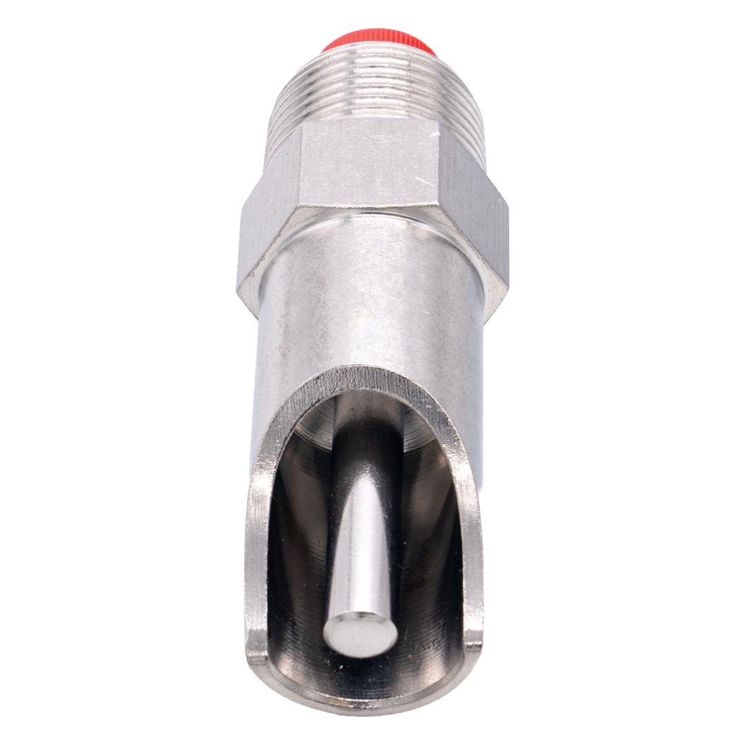 Rozsdamentes acél itató szelep sertésekhez 3/4” – nagy méret