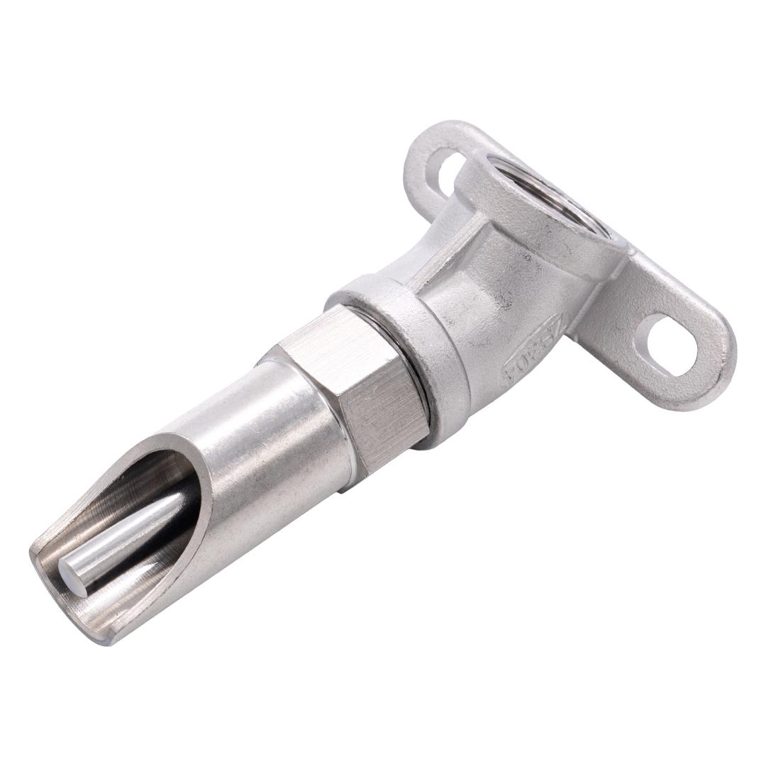 3/4"-os sertés itatószelep szett 45°-os könyökcsatlakozóval