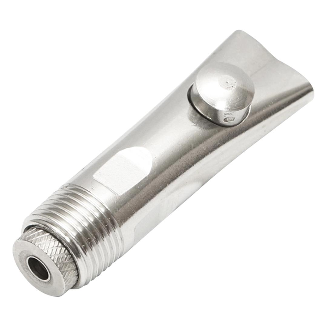 Rozsdamentes acél szopóka golyóval 85x21mm M20 sertés- és borjúitatóhoz