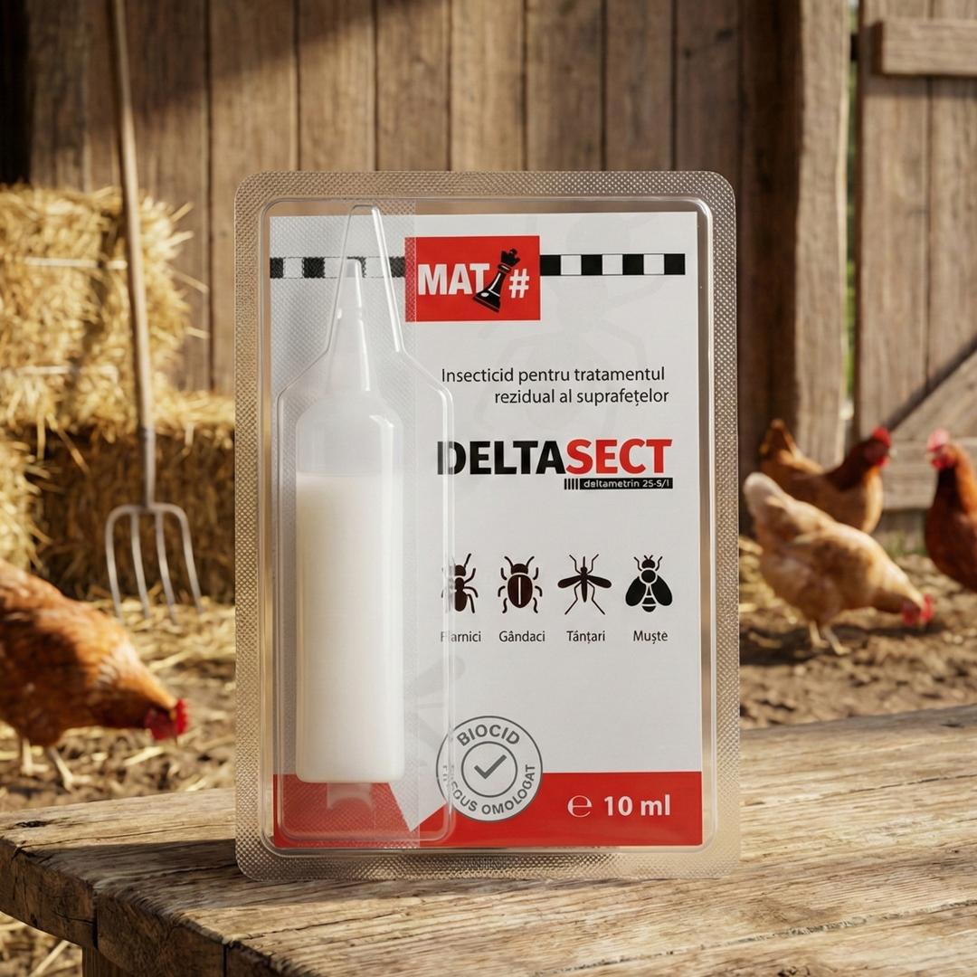 Insecticid DELTASECT - 10 ml, Contact, Ingestie
