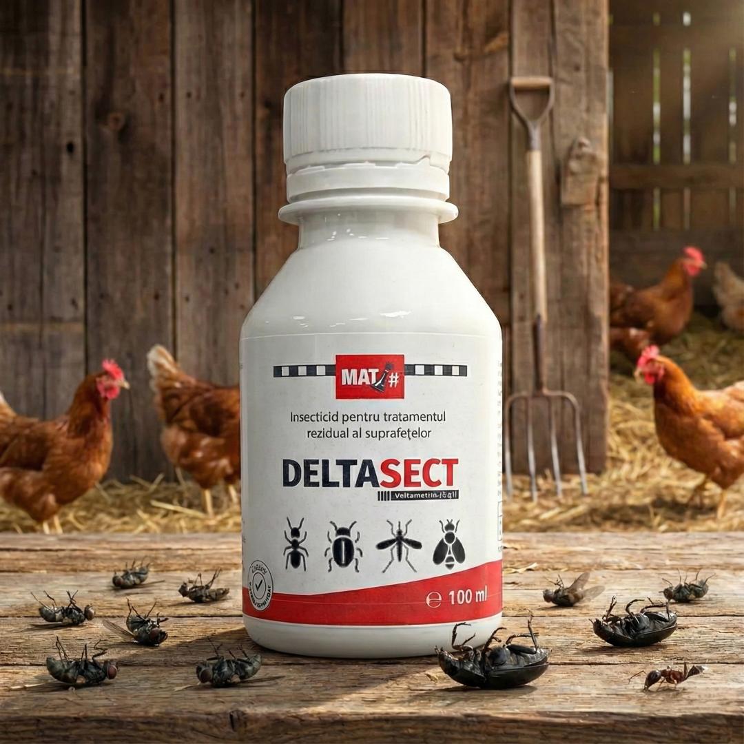 DELTASECT rovarirtó – 100 ml, kontakt hatású